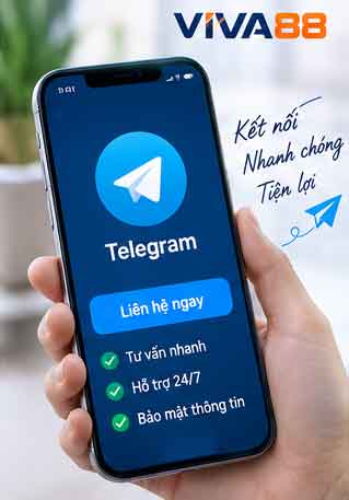 Liên hệ Viva88 qua Telegram